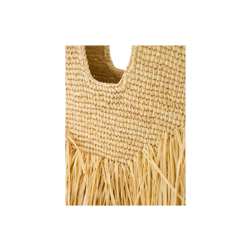 Zimmermann Raffia Handbag, Shoulder Bag Women's Natural-5
