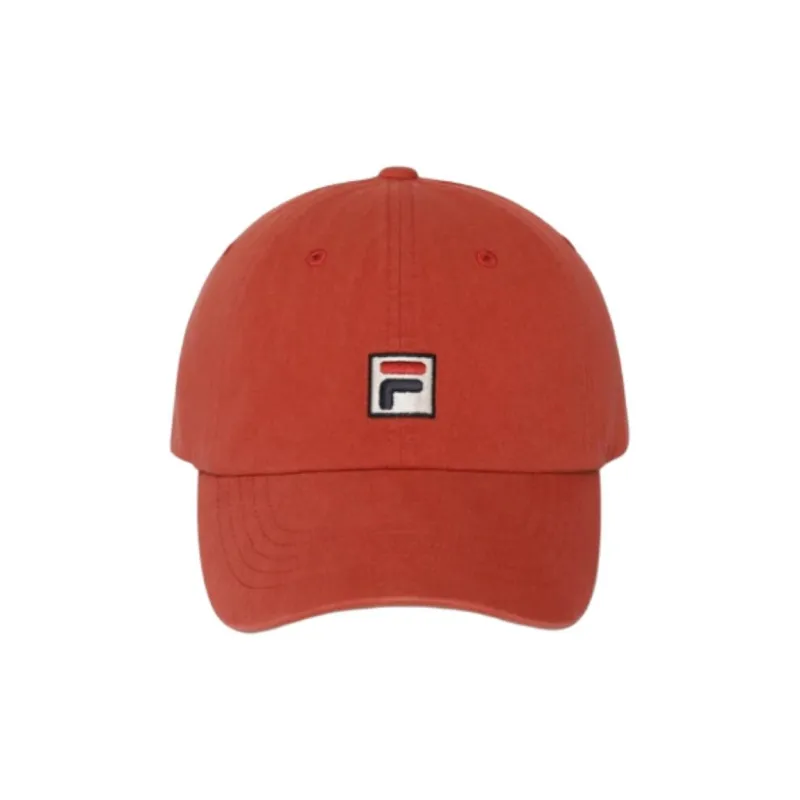 FILA Cotton Baseball Caps Unisex Orange-0