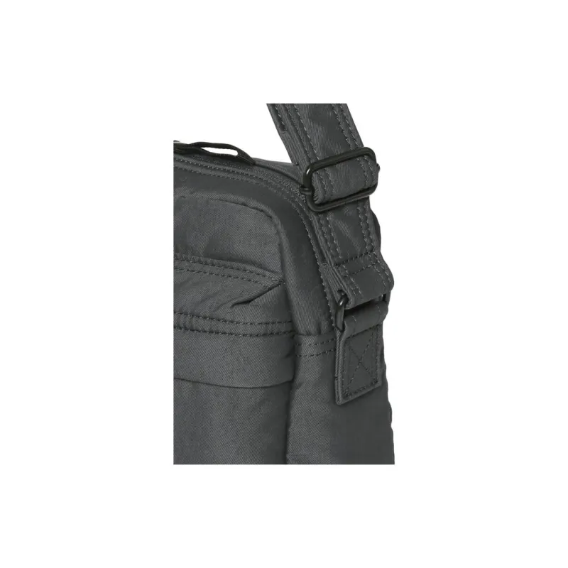 FILA Cotton Shoulder Bag, Crossbody Bag Trumpets Unisex Charcoal Gray-6