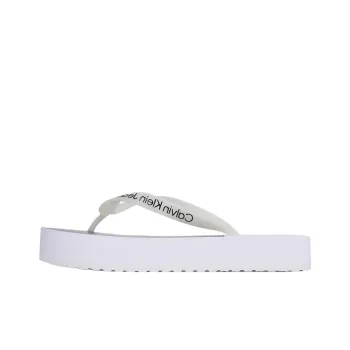 CKJ CALVIN KLEIN JEANS Flip Flops Women's White