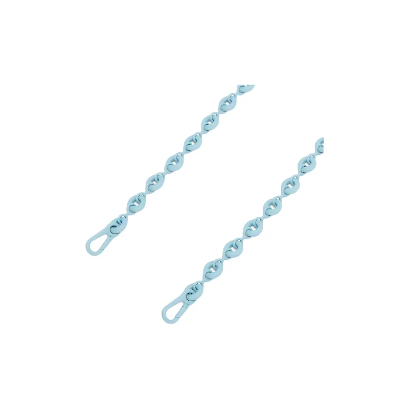 LOEWE Metal Donut Chain Bag Strap Women's Sea Blue-3