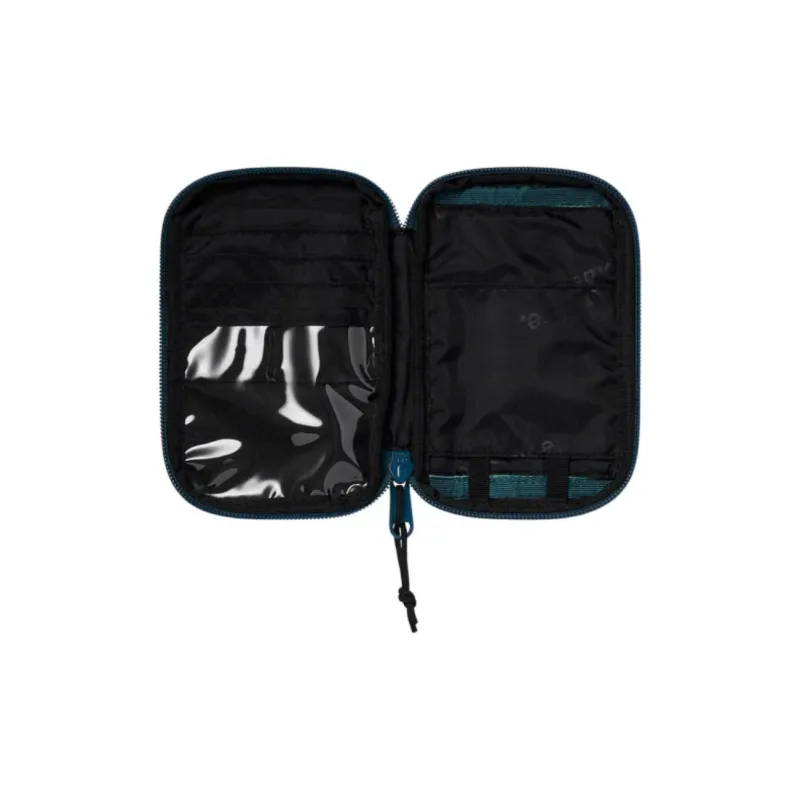 Supreme FW19 Canvas Crossbody Bags Unisex Blue Gray-2