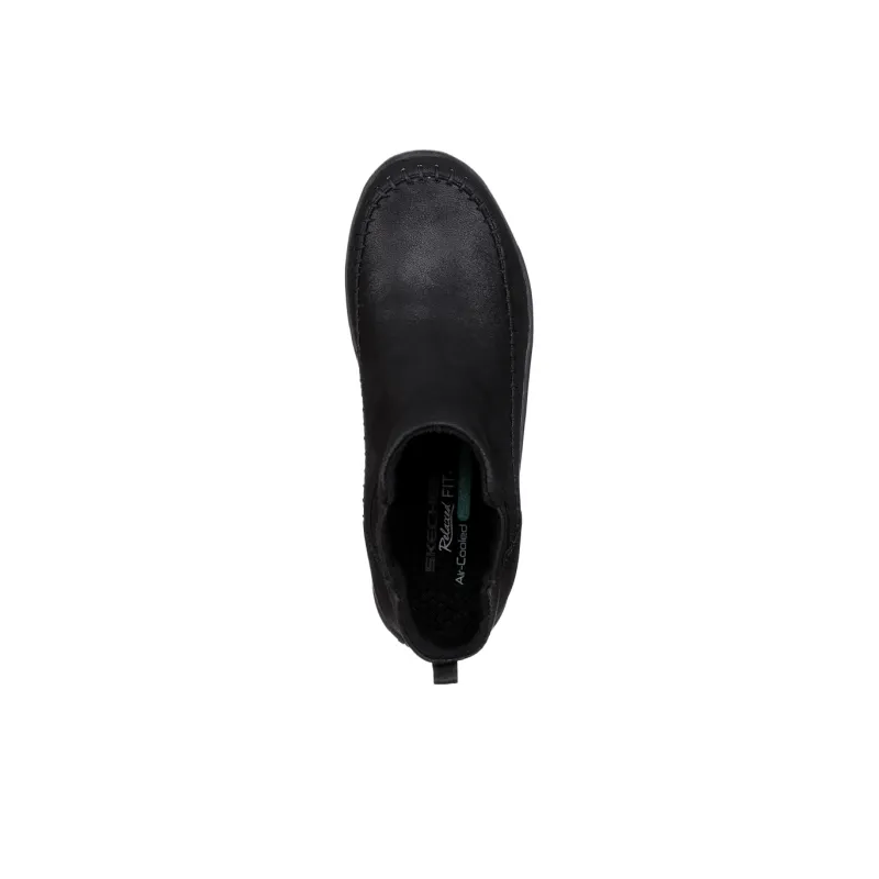 Skechers Reggae Fest Short Chelsea Boots Women's Black-3