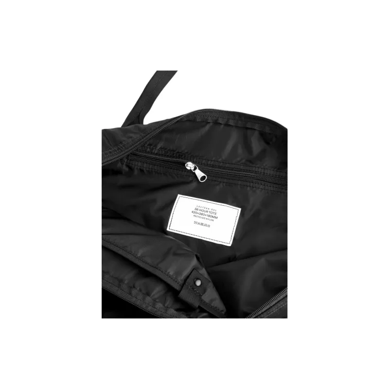ARKET Polyamide Tote Bag, Shopping Bag, Shoulder Bag, Handbag Tubas Unisex Black-2