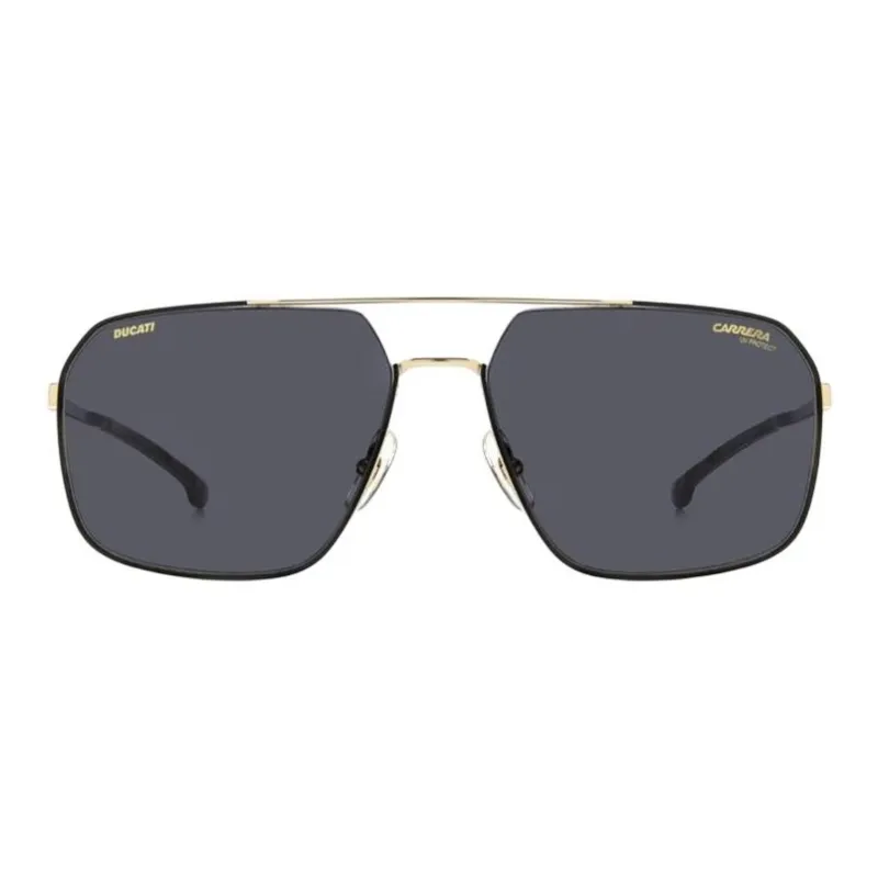 CARRERA Titanium Carbon Fiber Aviator Sunglasses Men's Gold-3
