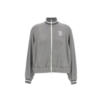 Brunello Cucinelli Jackets & Coats Women's Silver