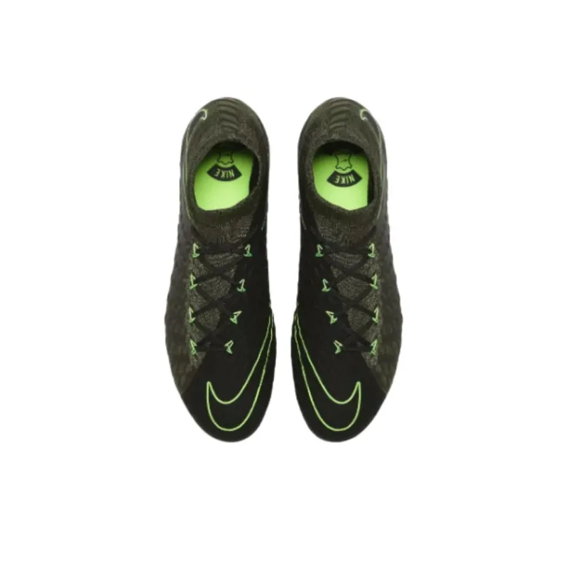 Nike Hypervenom Phantom 3 Df Tc Fg Black Electric Green-3