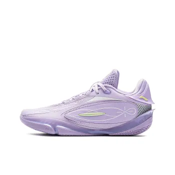 LiNing Wade 808 5 ULTRA Cushioning Slip Resistant Support Low Top Carbon Plate Basketball Shoes Men's Lilac