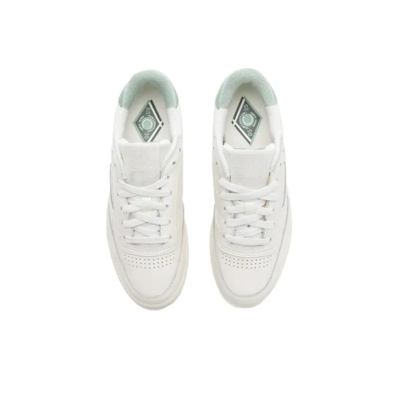 Reebok CLUB C 85 VINTAGE Abrasion Resistant Low Top Tennis Shoes Women's White-2