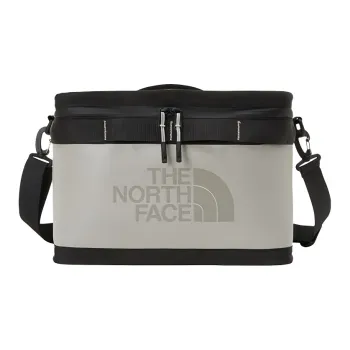 THE NORTH FACE Polyester Shoulder Bag Crossbody Bag Medium Size Unisex Gray/Black