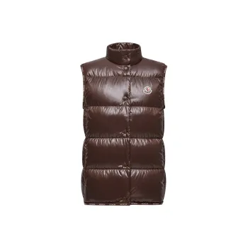 Moncler Vests Women's Brown