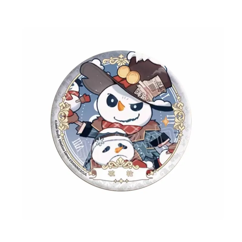 MANCOOL Gardener The Fifth Personality Frozen Time Round Badge First Edition Badges-7