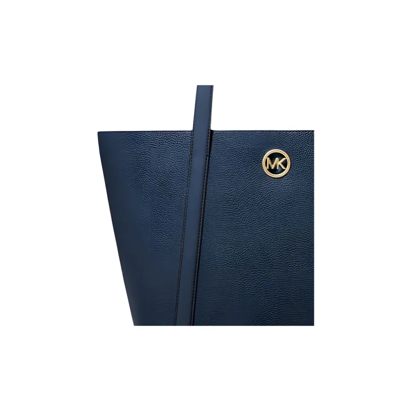 MICHAEL KORS Cow Leather And Artificial Leather Tote Bag, Shopping Bag, Shoulder Bag Women's Marine Blue-2