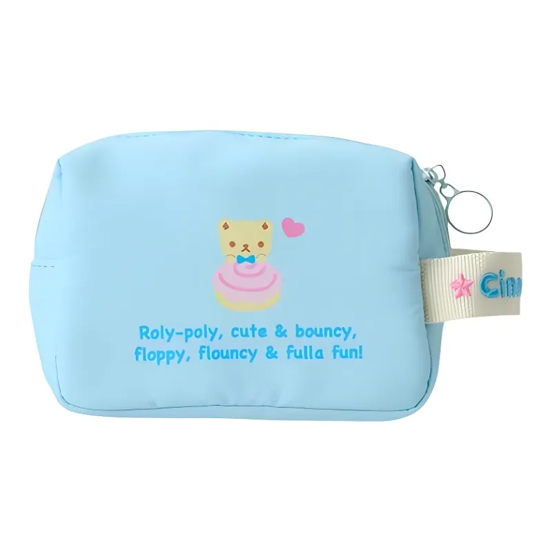 Sanrio Polyethylene Travel Storage Bag Mini Women's Blue-1