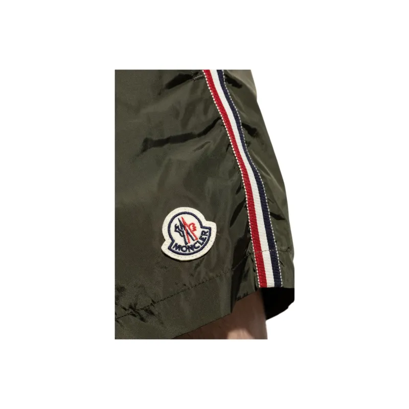 Moncler Logo patch Swim Shorts-3