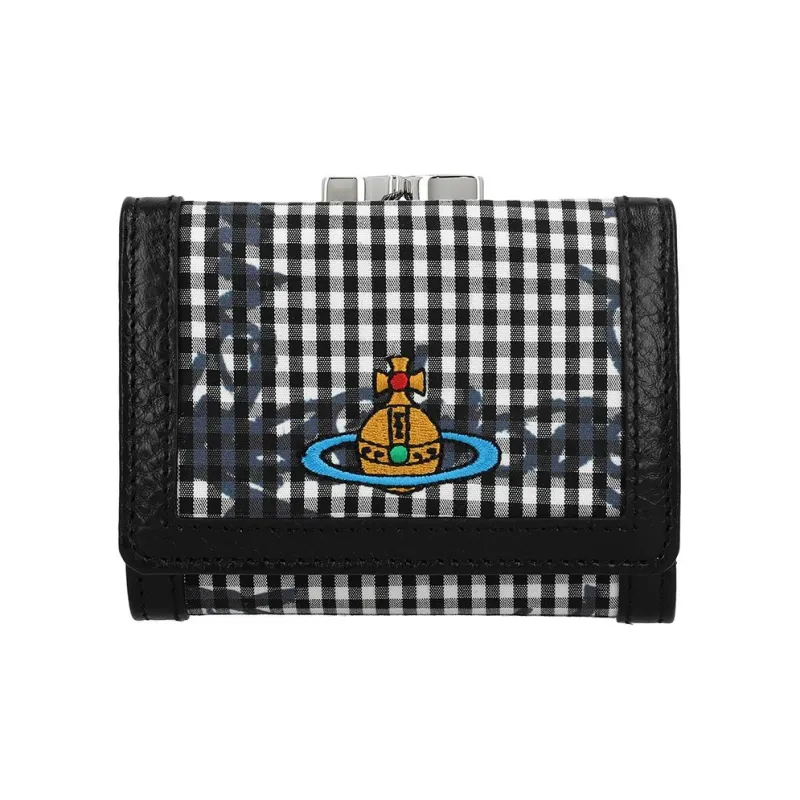 Vivienne Westwood Cotton Wallet Women's Black-0