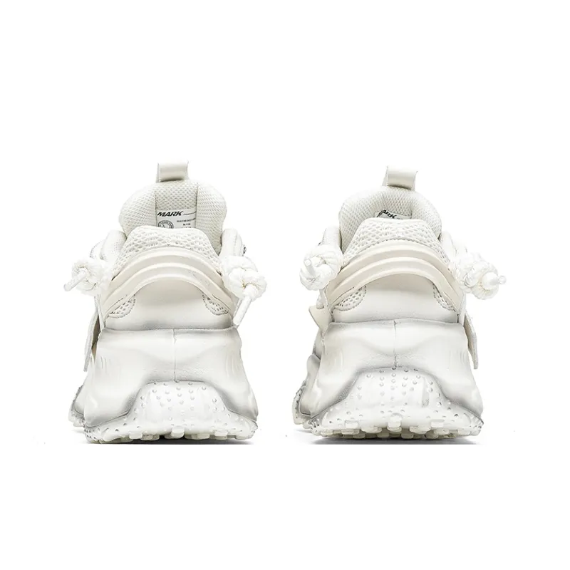 FAIRWHALE Slip Resistant, Abrasion Resistant, Lightweight Low Top Chunky Sneakers Unisex-24