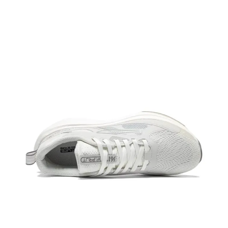 361° Slip Resistant, Breathable, Lightweight Low Top Casual Racing Running Shoes Women's Gray-3