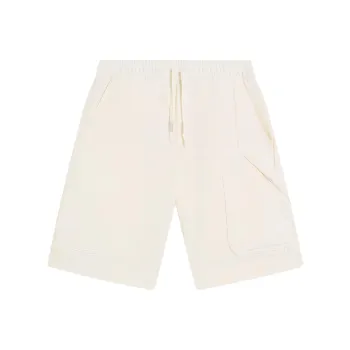 LiNing Li Ning X Jackie Chan Co branded Kung Fu Series Sports Shorts Men Ecru