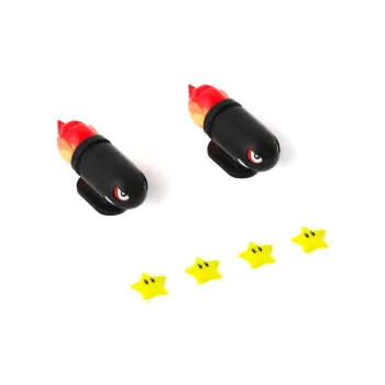 HelloSlippers Shark Accessories Sharkicks Accessories PVC Glow In The Dark Shoe Decorations Unisex