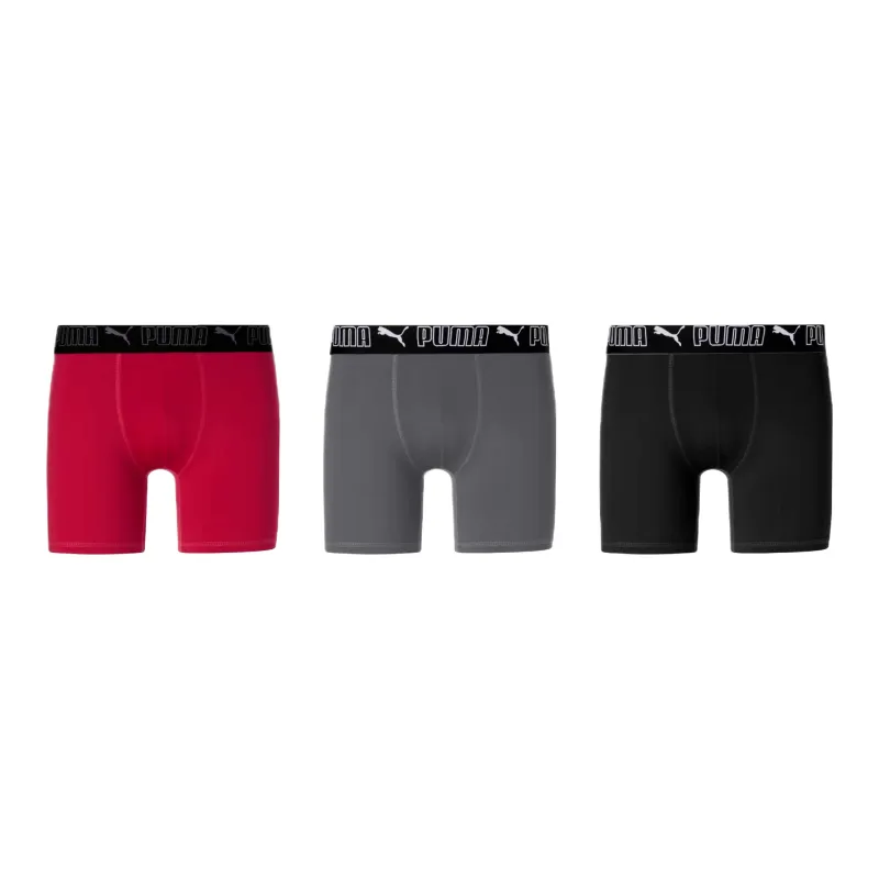 PUMA FITBoxer Briefs Underpants Men's 3 Pack-0