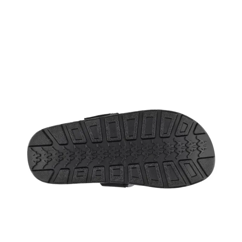 Kappa 222 Banda Mitel 1 Shock Absorbers Slide Slippers Unisex Black-4