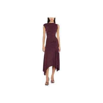 BEC+BRIDGE NARA ASYM Short Sleeved Dress Women's