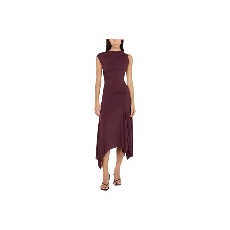 BEC+BRIDGE NARA ASYM Short Sleeved Dress Women's-0