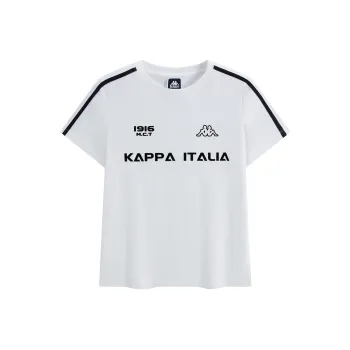 Kappa T Shirts Women's Korean White 012