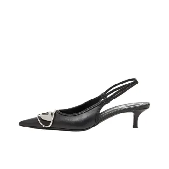 DIESEL D Venus Sb Slim Heel High Heels 4cm Women's Black
