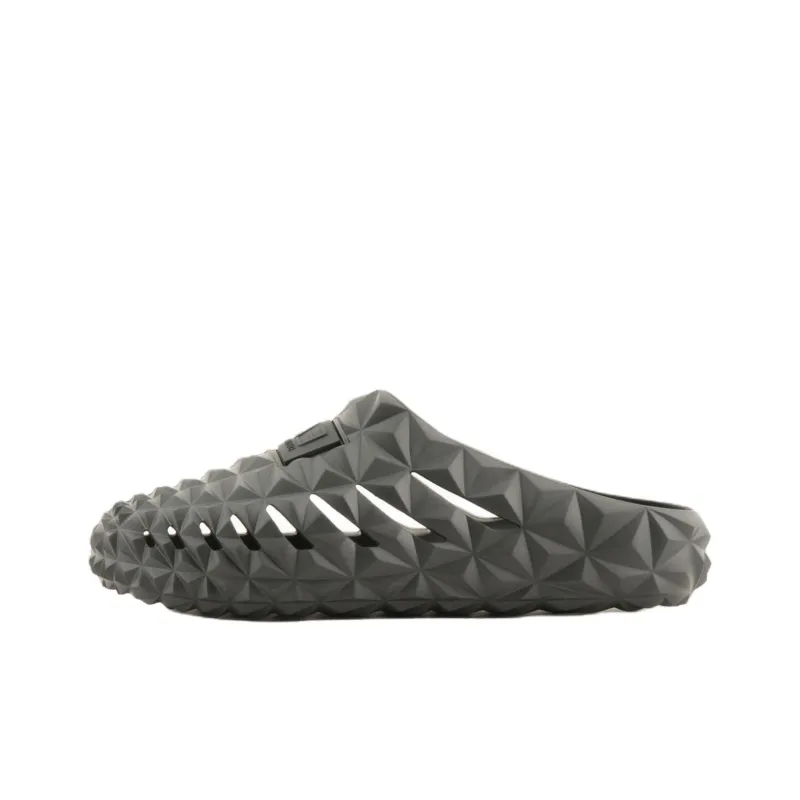 EMPORIO ARMANI EA7 Closed Toe Slippers Men's Black-0