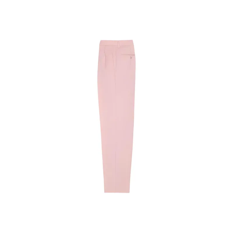 SAINT LAURENT Button Detailed High-Rise Trousers-1
