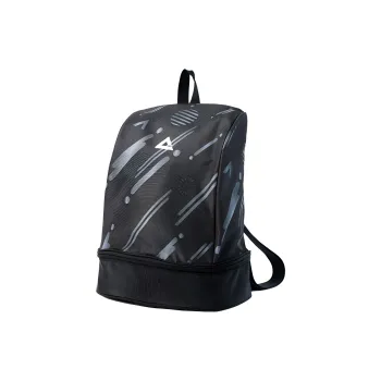 PEAK Polyester EVA Double Shoulder Swim Bag Unisex Black/White