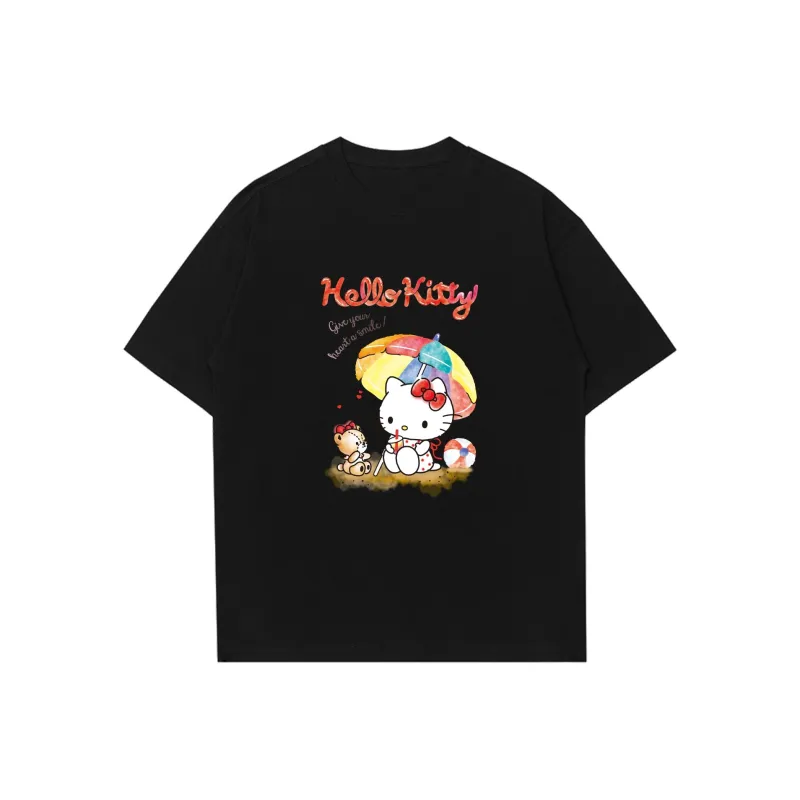 Sanrio x HelloKitty Hello Kitty 2025 Summer T Shirt Unisex-0