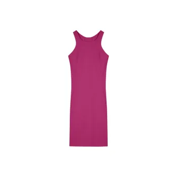 Patrizia Pepe SS25 Sleeveless Dress Women's Pink