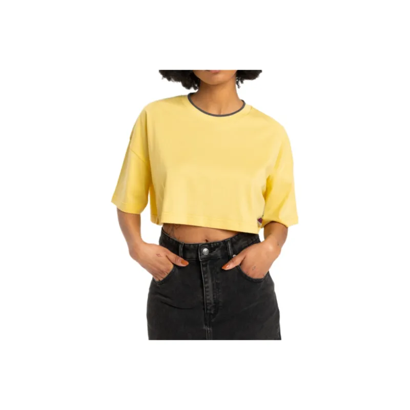 Quiksilver Drop Shoulder Sleeve T Shirt Women's-0