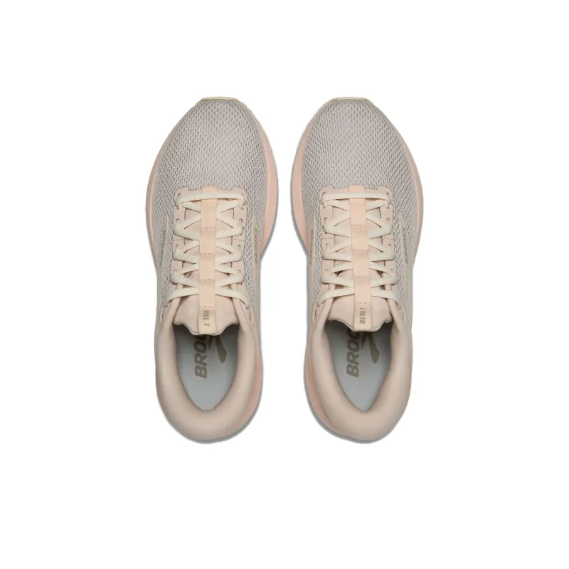 Brooks Revel 7 Shock Absorbers Low Top Running Shoes Women's Apricot Gray-3