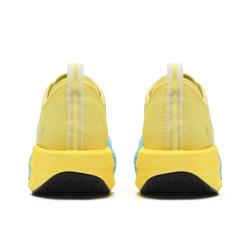 CIELMODE Cushioning Abrasion Resistant Breathable Low Top Running Shoes Unisex Supersonic Blue Yellow-3