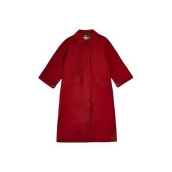 BARBOUR x Alexa Chung Trench Coat Women's Red