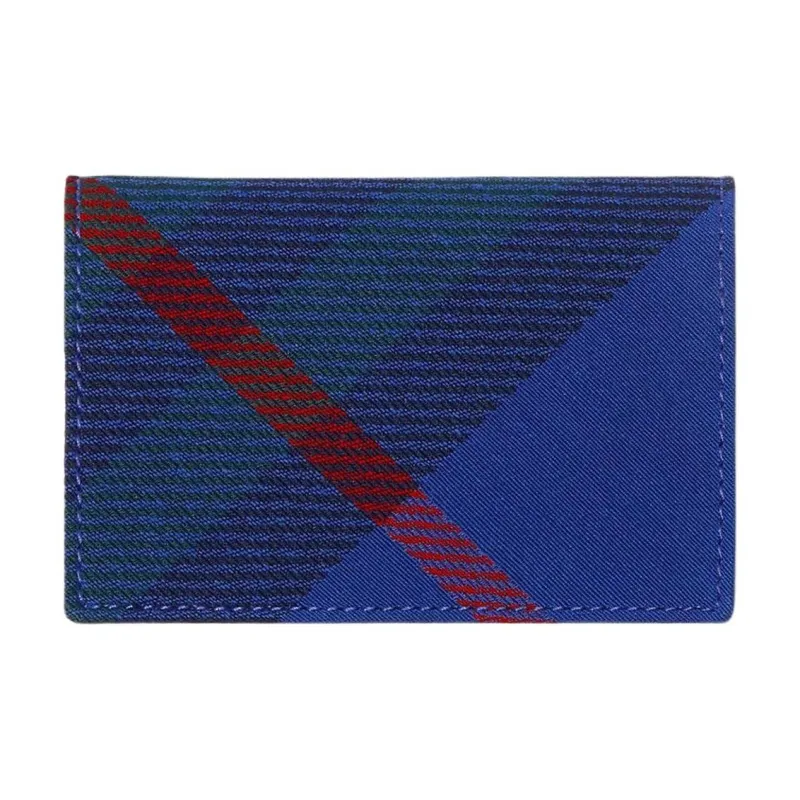 Burberry Polyester Card Holder Women's Knight Blue-1