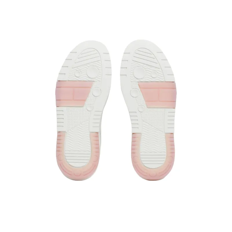 Tommy Hilfiger The Brooklyn Low Top Skateboard Shoes Women's White Pink-5