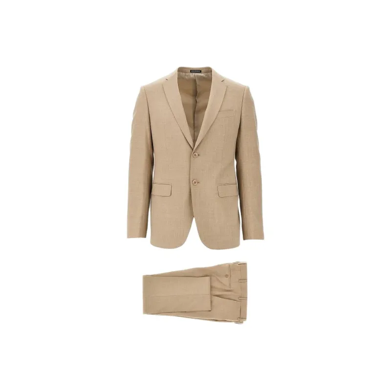 EMPORIO ARMANI Business Suit Men's Beige-0