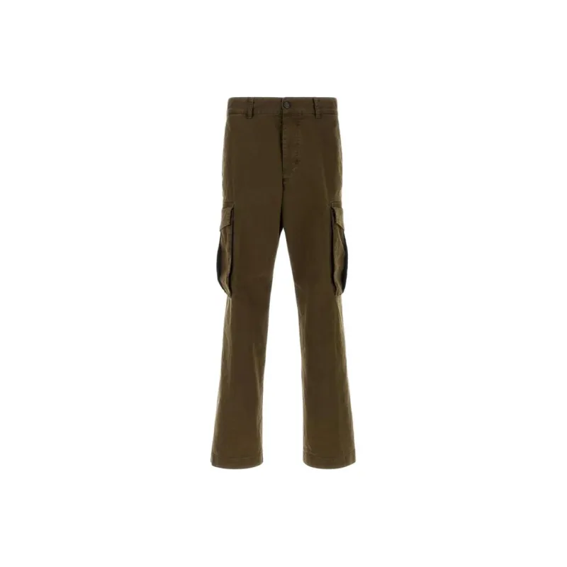 DSQUARED 2 Cargo Pants Men's Olive Green-0