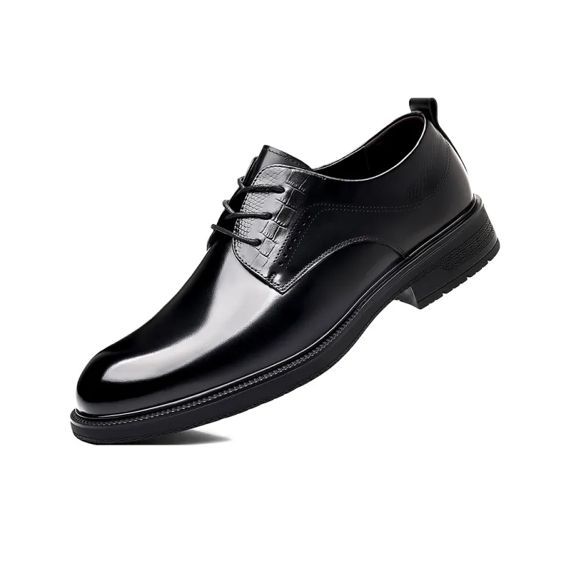 POPULAR ROUSE PR Dress Shoes Men's Black-1