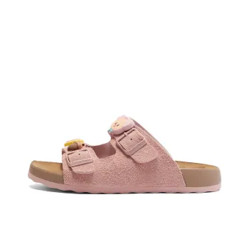 Butterbear x TATA Leather Patchwork Quiet Slide Slippers Women's
