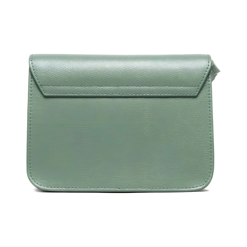Furla Metropolis Collection Calfskin Shoulder Bag, Crossbody Bag Women's Green-4