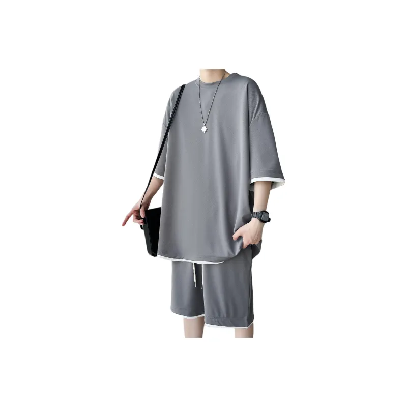 JUNGLE PANDA Casual Sportswear Unisex 2 Piece Set-14