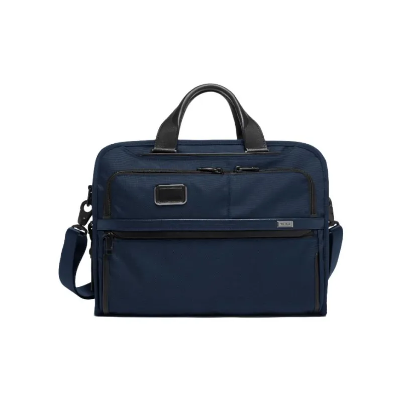 TUMI Polyamide Briefcase Men's Marine Blue-0