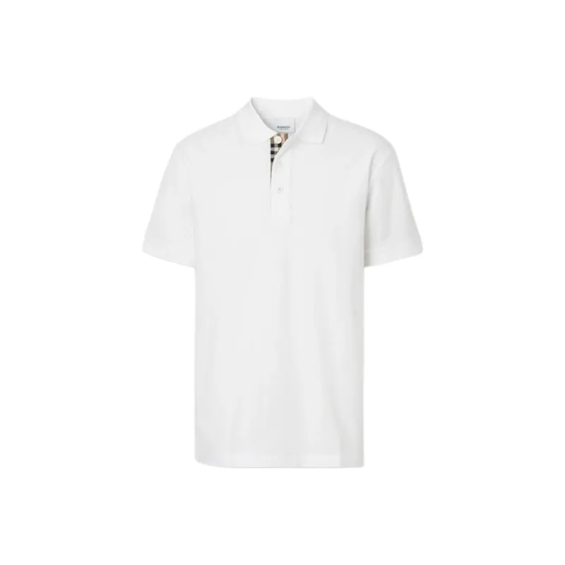 Burberry SS25 Polo Shirt Men's White-0