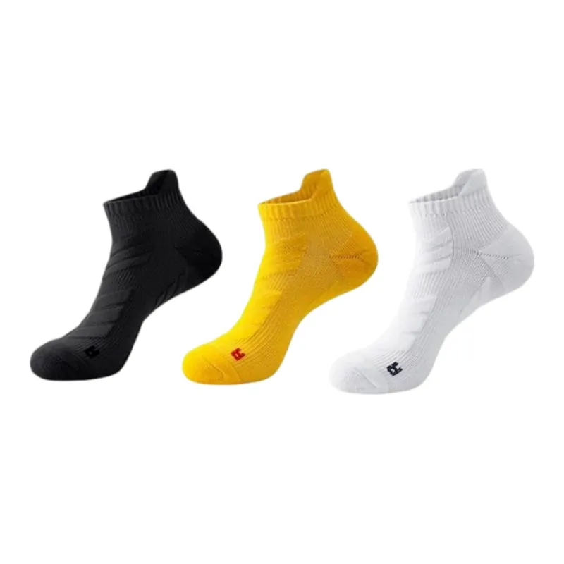 TLXT Running Socks Men's Students Outdoor Fitness Breathable Comfortable, Moisture Wicking Durable 3 Pack-12